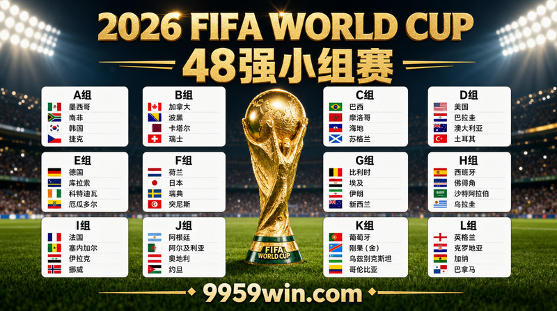 2026世界杯分组