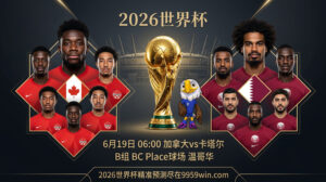 2026世界杯加拿大vs卡塔尔