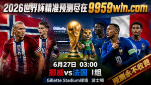 2026世界杯挪威vs法国